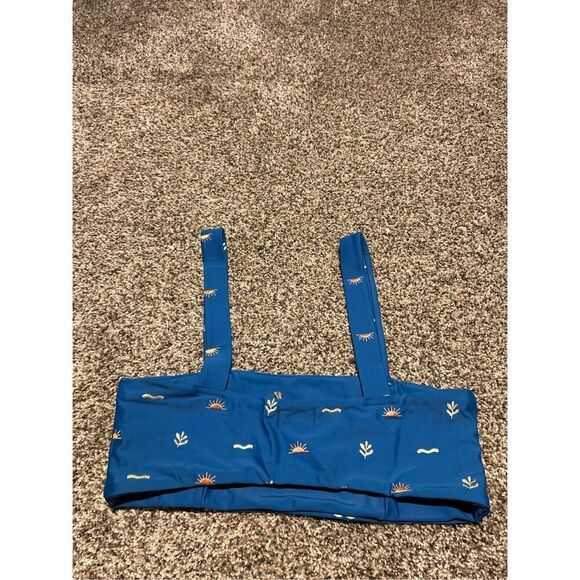 Desert Dreamer blue bikini top size small - Picture 2 of 3